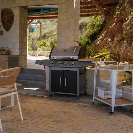 Oliva Emerald Eco - Secluded Off-grid Vineyard ヴィラ Kato Vathia